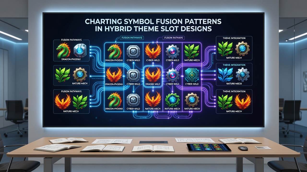 Chart showing fusion frequency data across various hybrid slot themes