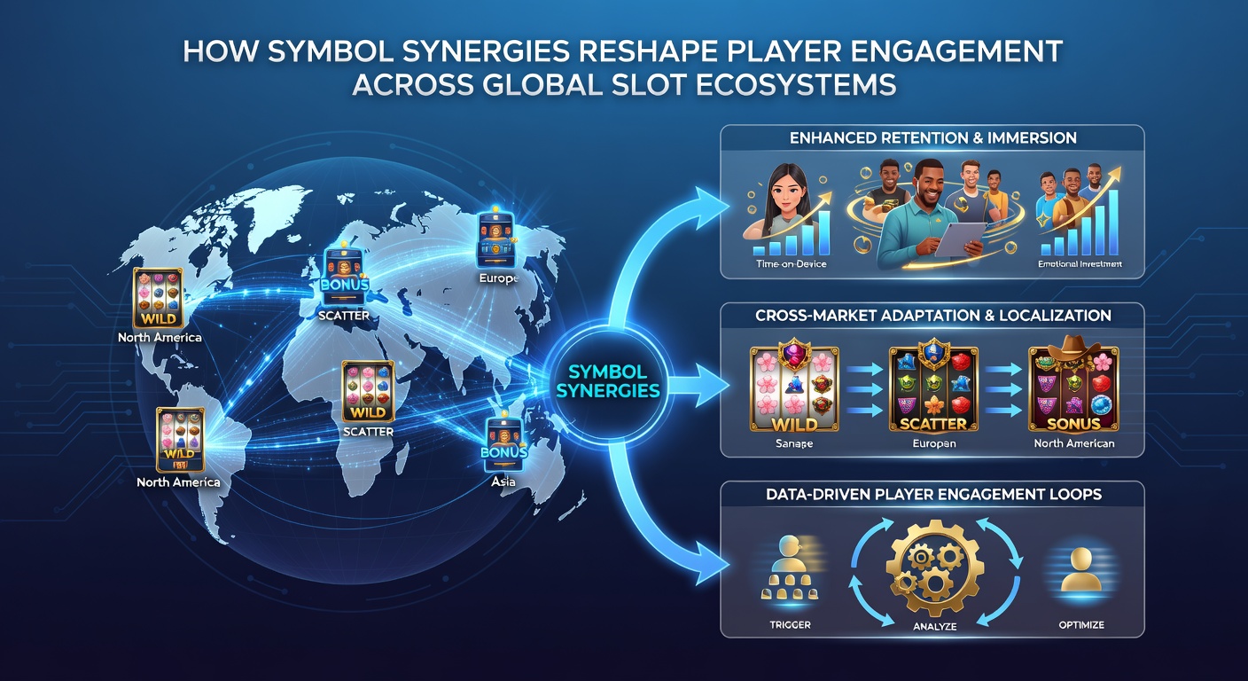 Global slot ecosystem map highlighting symbol synergy features across different regional markets