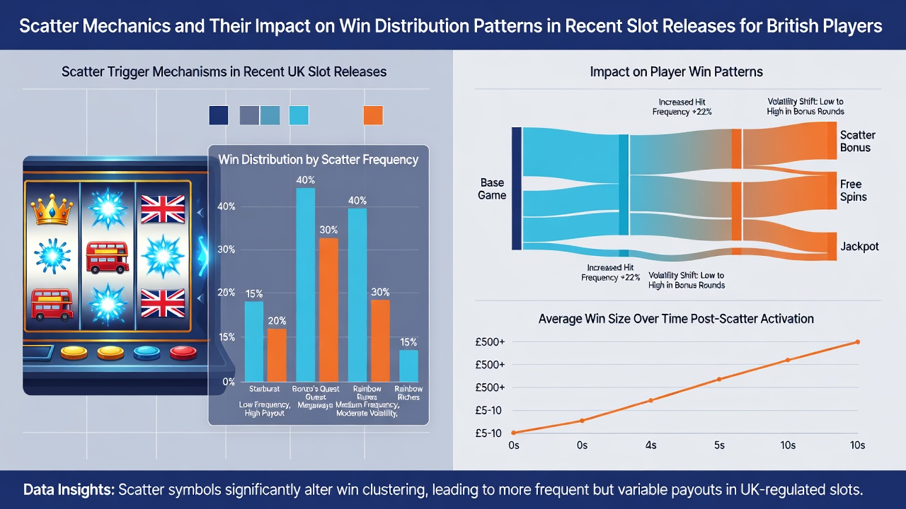 Detailed view of scatter symbol clusters and their payout multipliers across multiple reel positions in a recent slot release