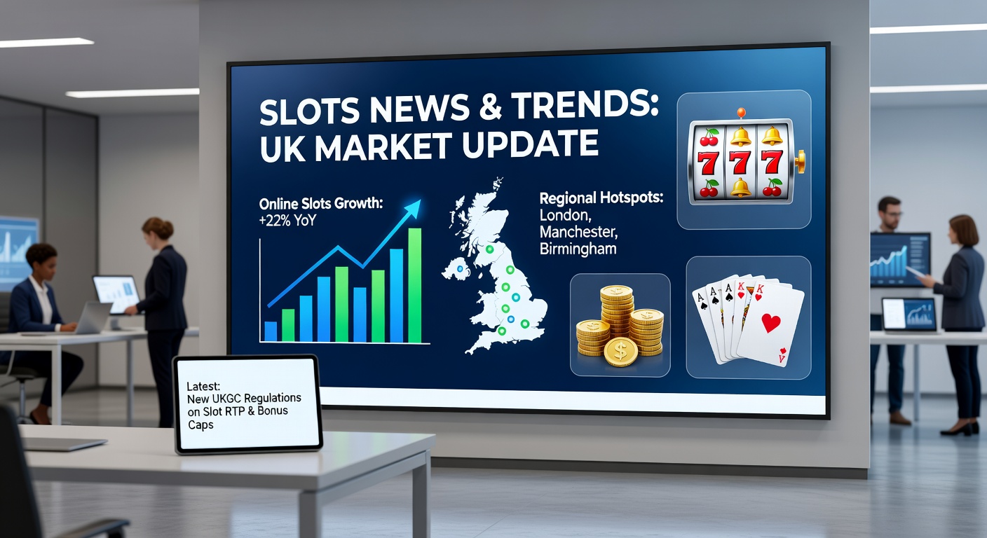 Illustration of vibrant fruit and slot machines in a bustling UK pub setting, highlighting the latest gambling statistics from the Gambling Commission