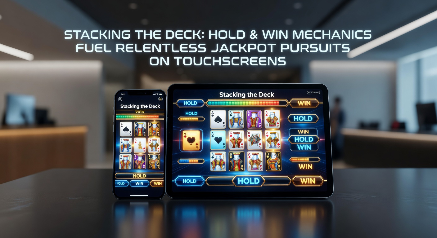 Close-up of a mobile slot's Hold & Win bonus round with multiple jackpot levels pulsing on screen